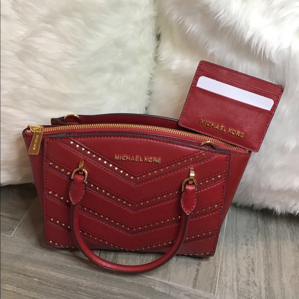 Michael Kors purse and card holder - Picture 2 of 8